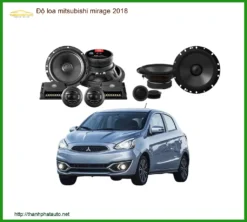Độ Loa Ô Tô Mitsubishi Mirage 2018 - Trung Tâm Chuyên Độ Âm Thanh Uy Tín TPHCM