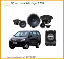 Độ Loa Ô Tô Mitsubishi Zinger 2010 - Trung Tâm Nâng Cấp Loa Chính Hãng TPHCM