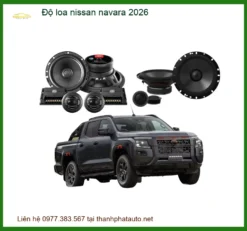 Độ Loa Sub Hơi Xe Nissan Navara 2026 - Địa Chỉ Lắp Đặt Chính Hãng Giá Tốt TPHCM
