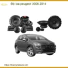Nâng Cấp Loa Xe Peugeot 3008 2014 - Trung Tâm Độ Loa Chính Hãng TPHCM