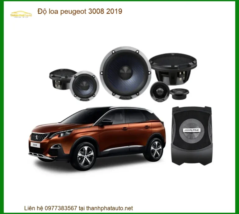 Độ Loa Peugeot 3008 2019 - Trung Tâm Lắp Đặt Uy Tín TPHCM