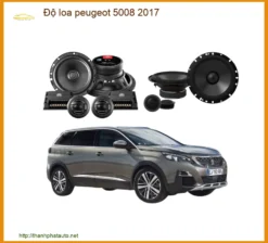 Nâng Cấp Loa Peugeot 5008 2017 - Trung Tâm Độ Loa Ô Tô Uy Tín TPHCM