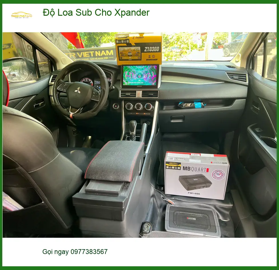 Chú Cường độ loa sub cho Xpander tại Thủ Đức vì muốn âm thanh trầm ấm hơn ảnh thực tế 2