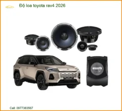 Độ Loa Toyota Rav4 2026 - Trung Tâm Nâng Cấp Âm Thanh Uy Tín TPHCM