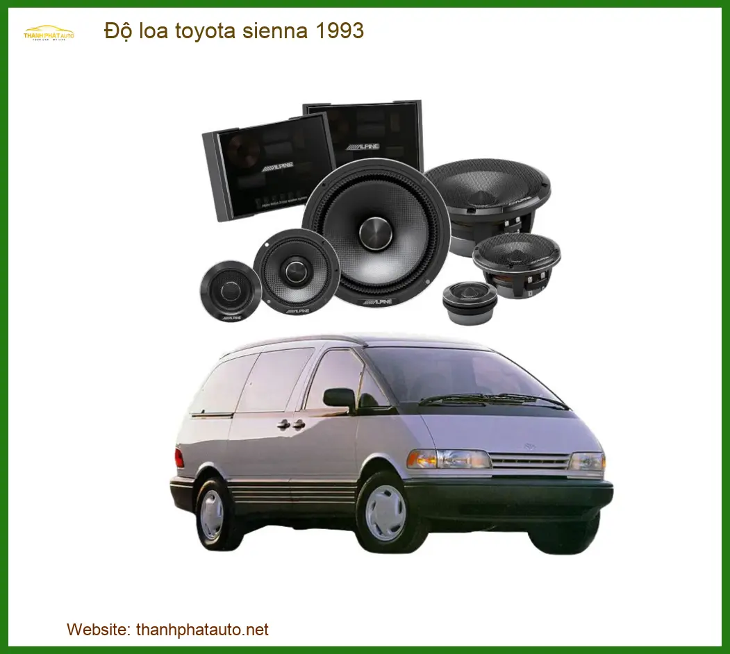 Độ Loa Toyota Sienna 1993 - Địa Chỉ Độ Âm Thanh Xe Hơi Chính Hãng TPHCM