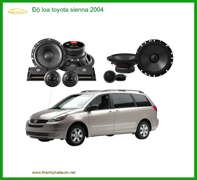 Độ Loa Toyota Sienna 2004 - Trung Tâm Độ Loa Chính Hãng TPHCM