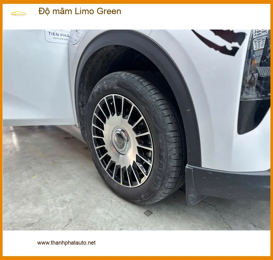Anh Quang độ mâm Limo Green cho VinFast Lux A2.0 tại Quận 5 ảnh thực tế 2