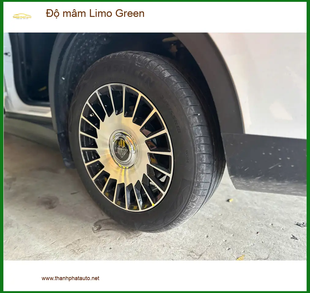 Anh Quang độ mâm Limo Green cho VinFast Lux A2.0 tại Quận 5 ảnh thực tế 4