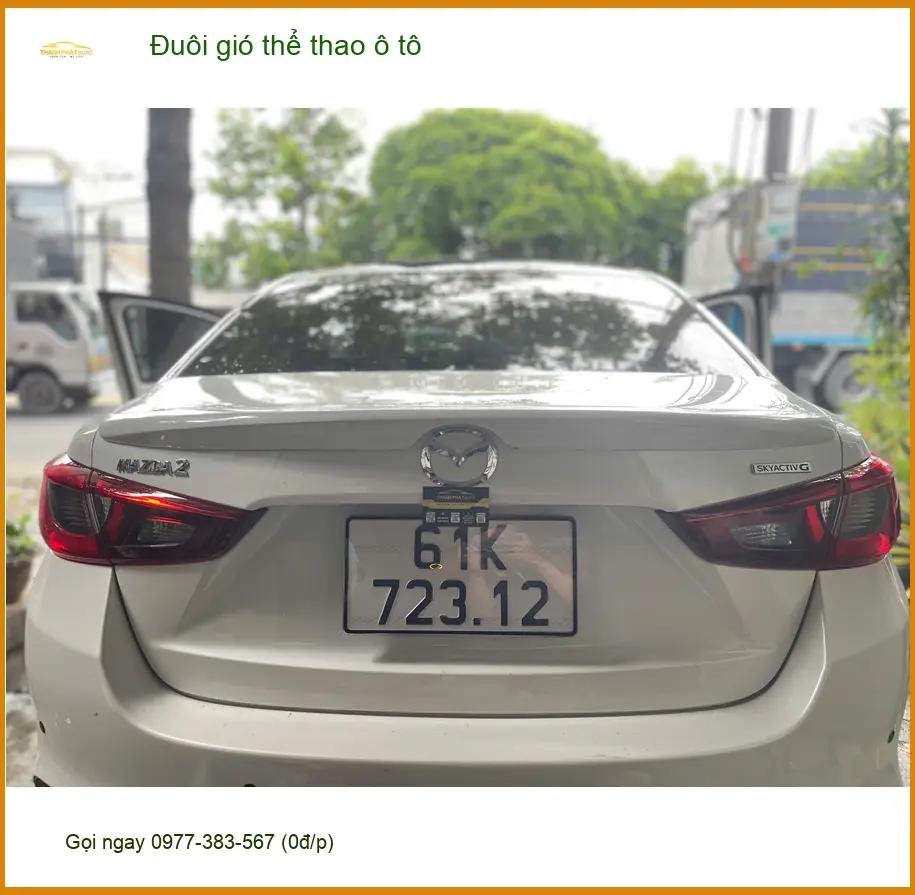 Anh Khải lắp đuôi gió thể thao ô tô cho Honda Civic tại Quận Tân Phú để xe trông cá tính hơn ảnh thực tế 4