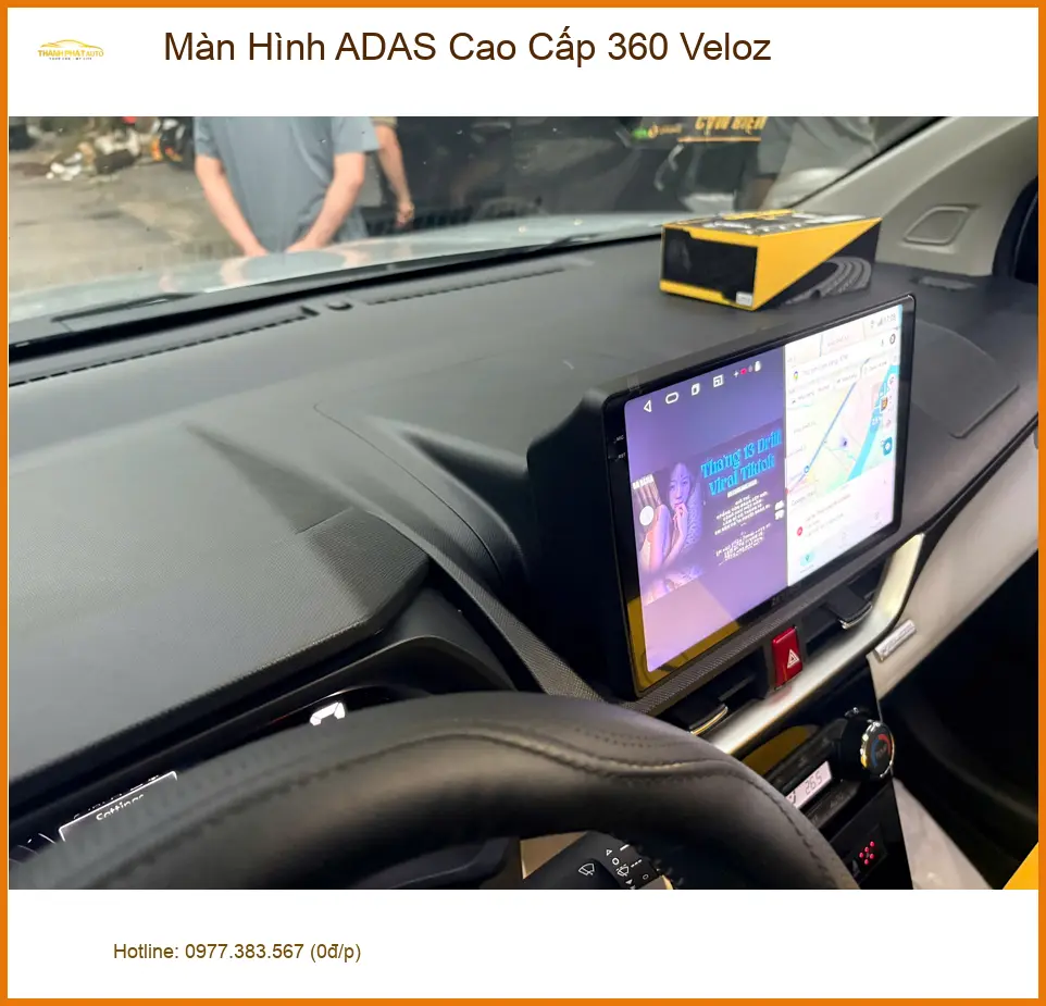 Chú Trọng nâng cấp Màn Hình ADAS Cao Cấp 360 Veloz cho Honda CRV ở Thủ Đức