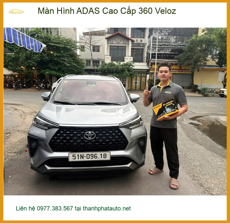 Chú Trọng nâng cấp Màn Hình ADAS Cao Cấp 360 Veloz cho Honda CRV ở Thủ Đức ảnh thực tế 3