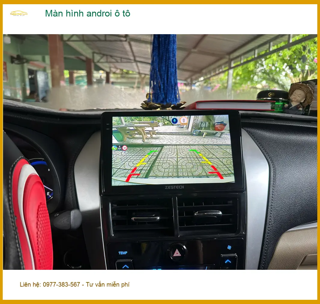 Chú Minh nâng cấp màn hình Android ô tô cho Honda CR-V ở Quận Tân Bình ảnh thực tế 3