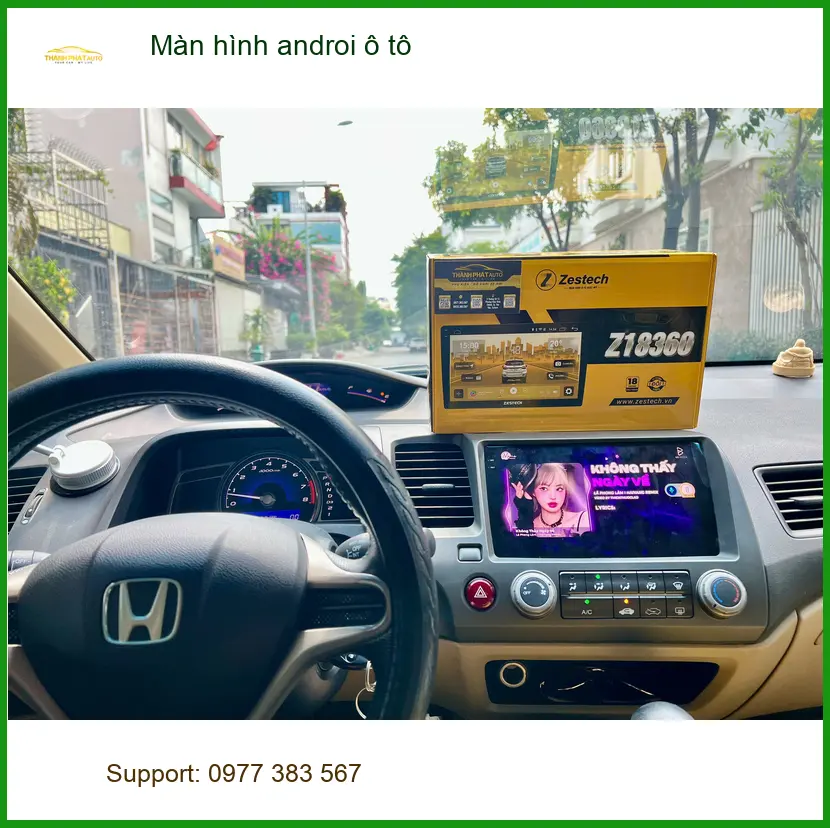 Anh Khang nâng cấp màn hình Android ô tô Hyundai Creta tại Quận Gò Vấp