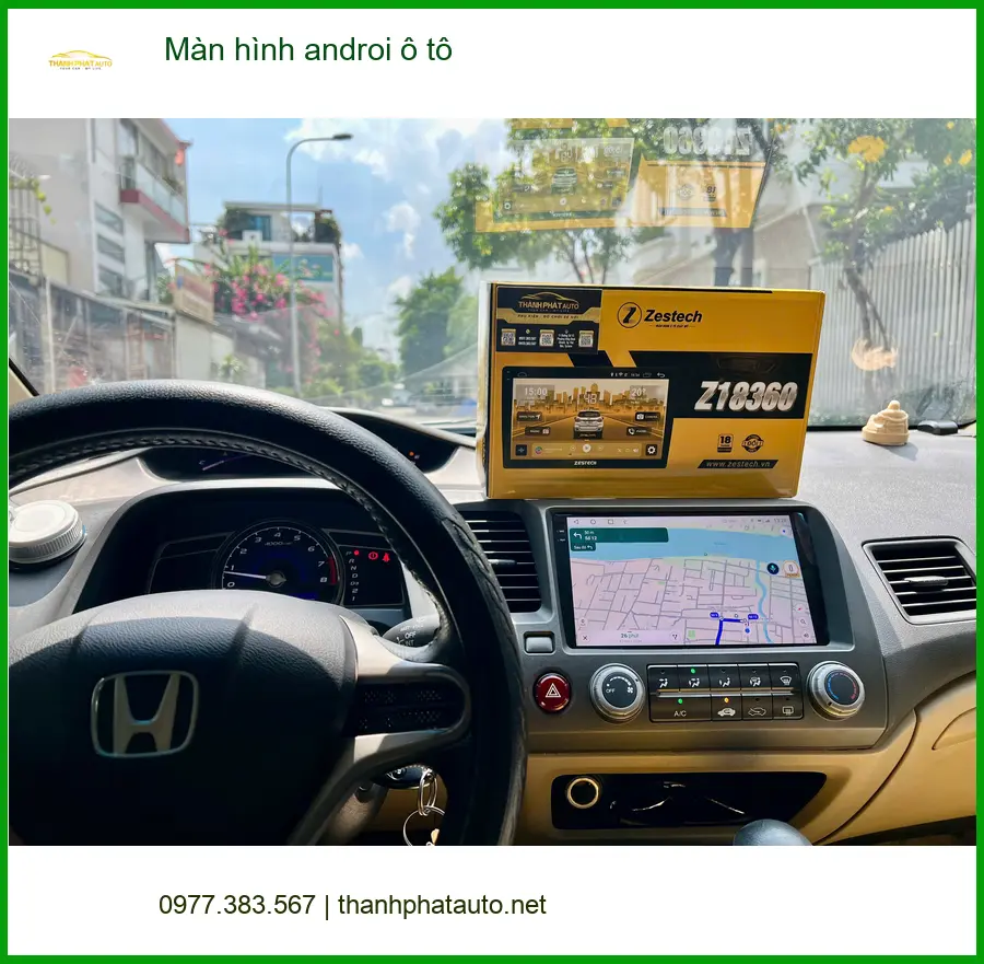 Anh Khang nâng cấp màn hình Android ô tô Hyundai Creta tại Quận Gò Vấp ảnh thực tế 3