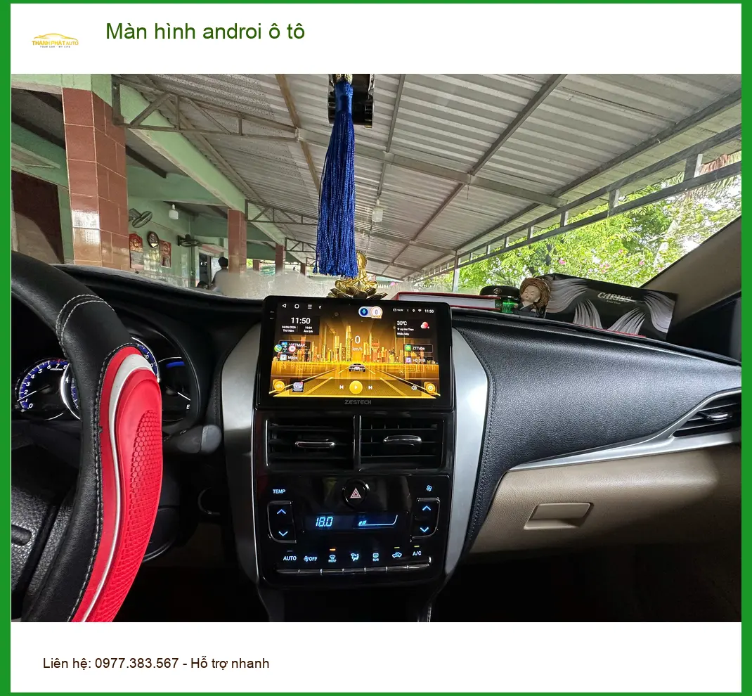 Anh Long lắp màn hình Android ô tô cho Honda CRV tại Quận 5
