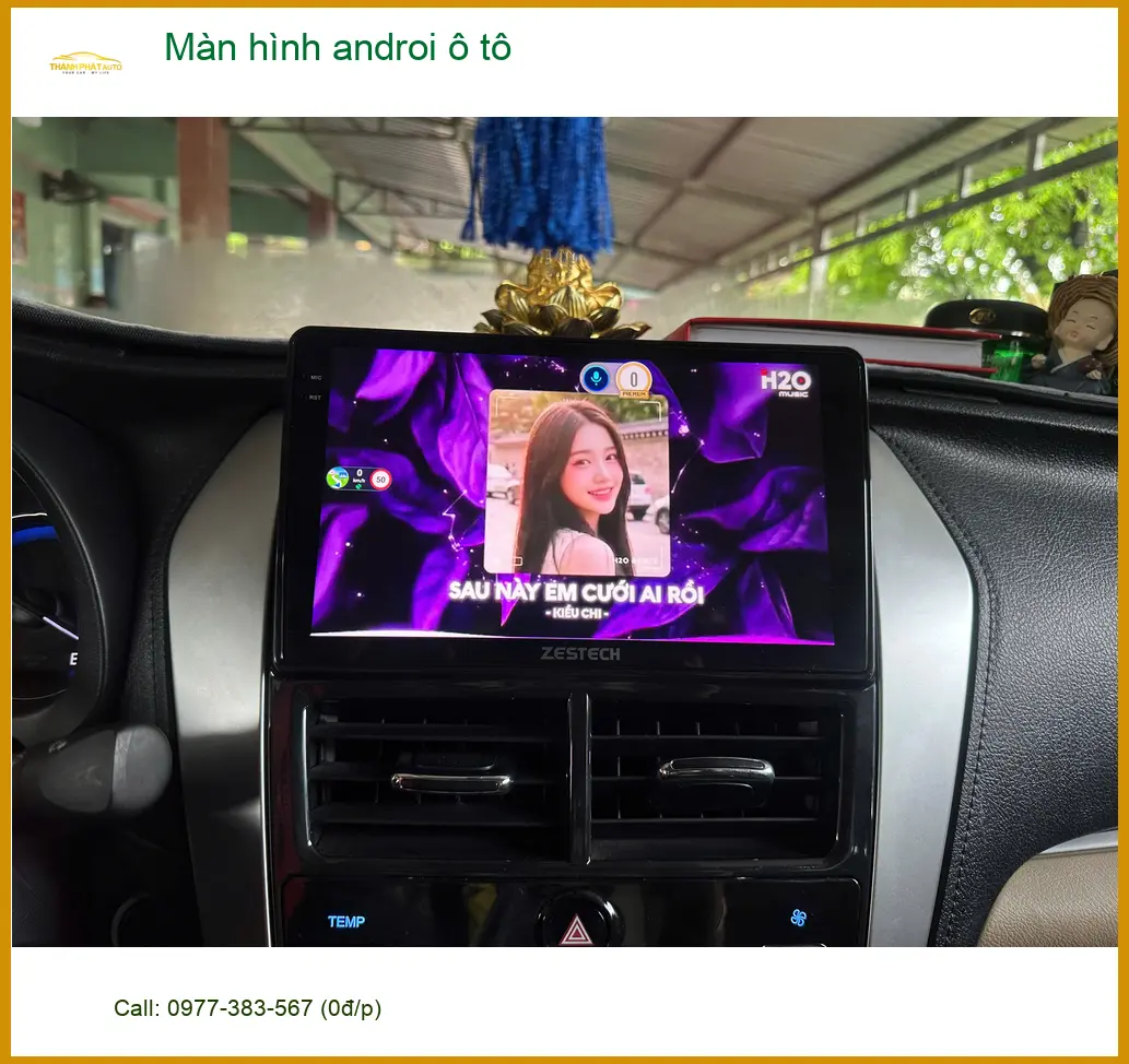 Anh Long lắp màn hình Android ô tô cho Honda CRV tại Quận 5 ảnh thực tế 5