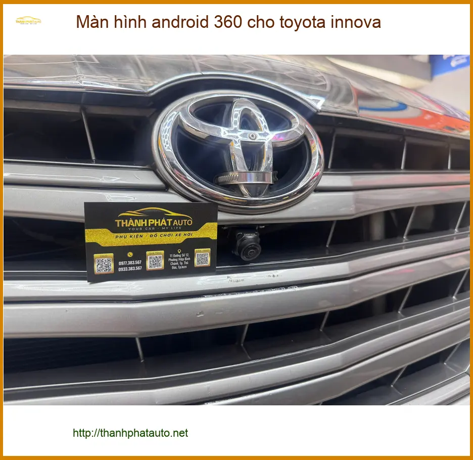 Anh Quang lắp Màn hình Android 360 cho Innova ở Quận 1 nâng tầm xế hộp ảnh thực tế 4