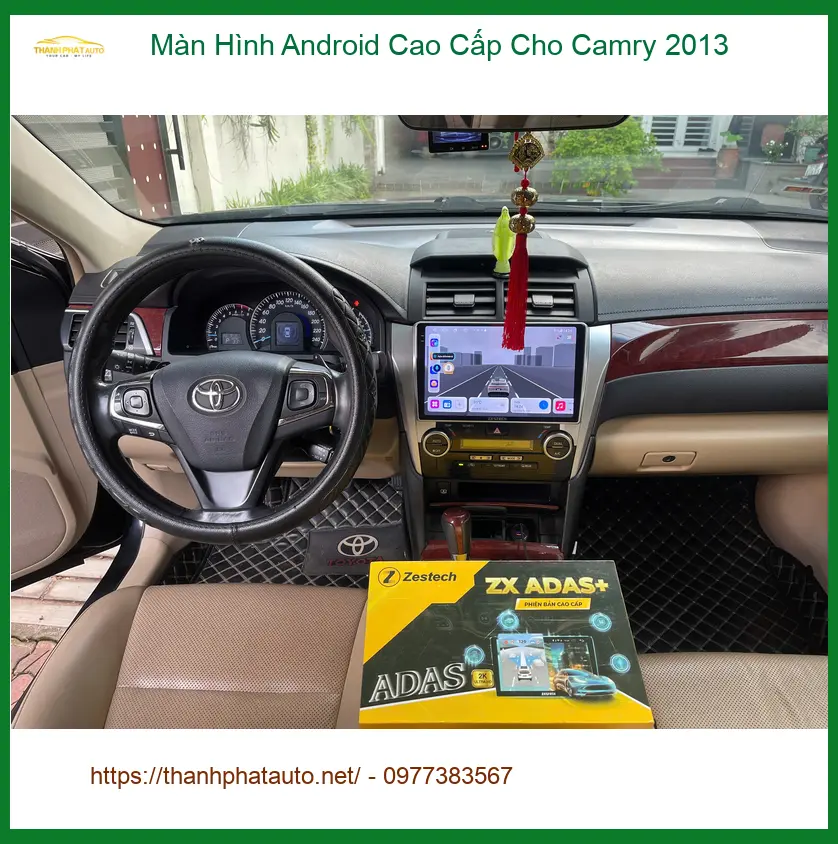 Anh Tùng lắp Màn Hình Android Cao Cấp cho Camry 2013 tại Quận 9 ảnh thực tế 4