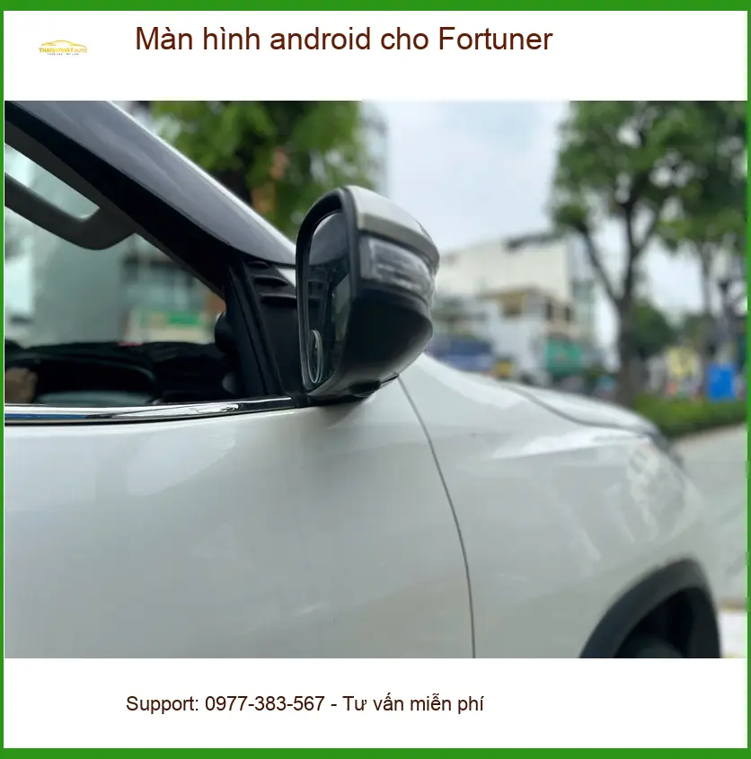 Anh Kiệt lắp màn hình android cho Fortuner tại Quận 5 để giải trí trên đường dài ảnh thực tế 3