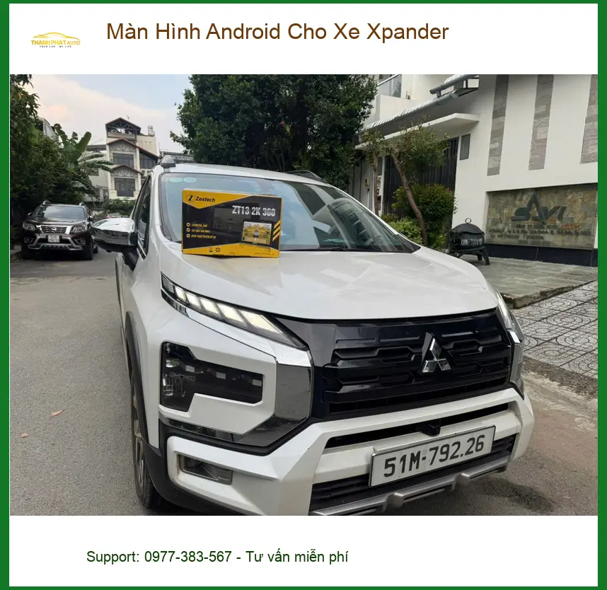 Anh Tùng lắp Màn Hình Android Xpander tại Thủ Đức để tiện dẫn đường