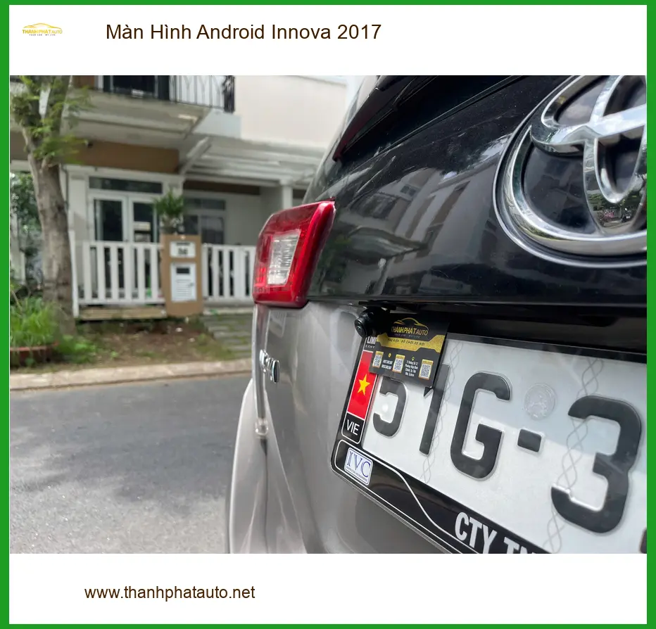 Anh Khải lắp Màn Hình Android cho Innova 2017 Quận 9 để tiện nghi hơn
