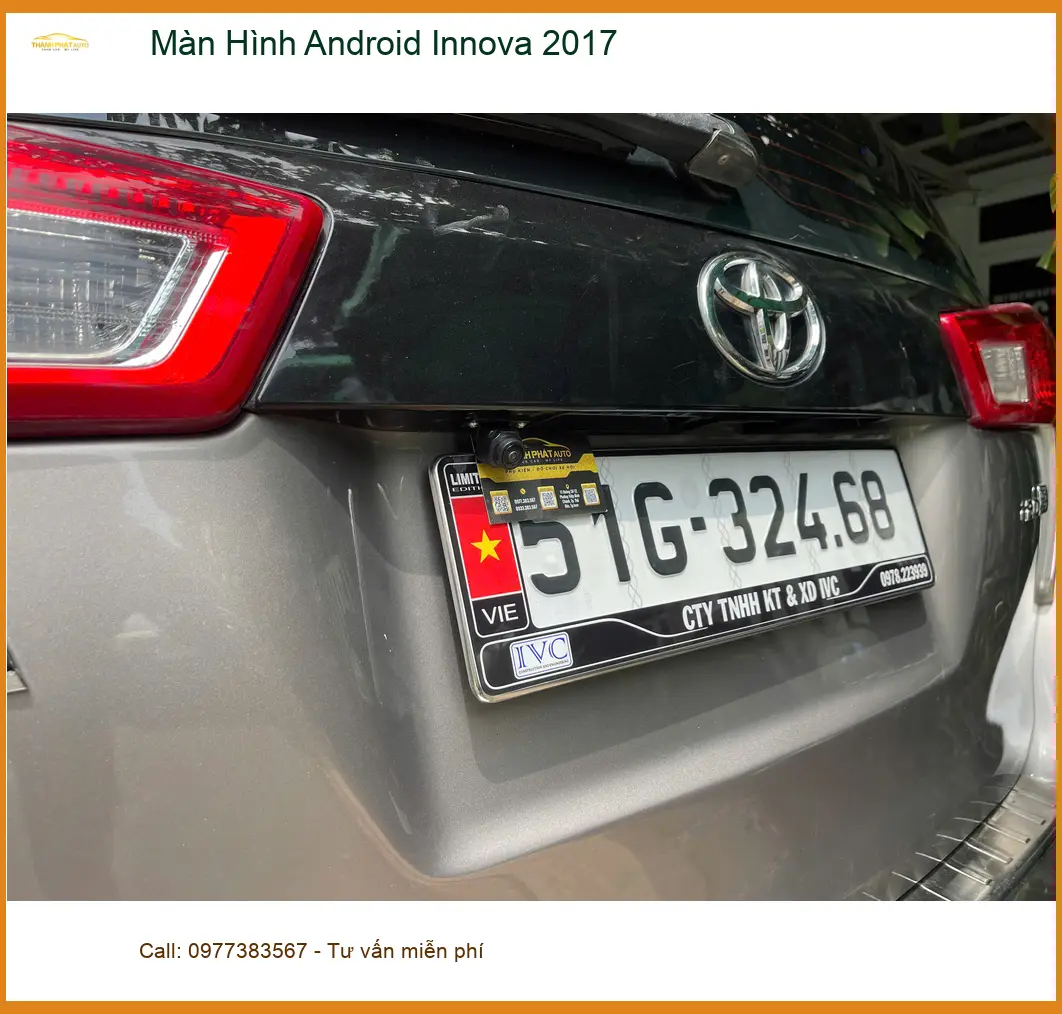 Anh Khải lắp Màn Hình Android cho Innova 2017 Quận 9 để tiện nghi hơn ảnh thực tế 2