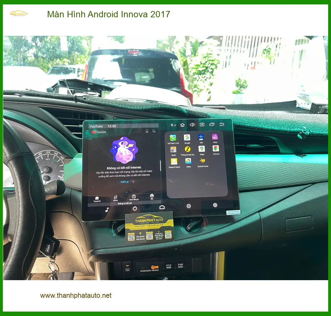 Anh Khải lắp Màn Hình Android cho Innova 2017 Quận 9 để tiện nghi hơn ảnh thực tế 4