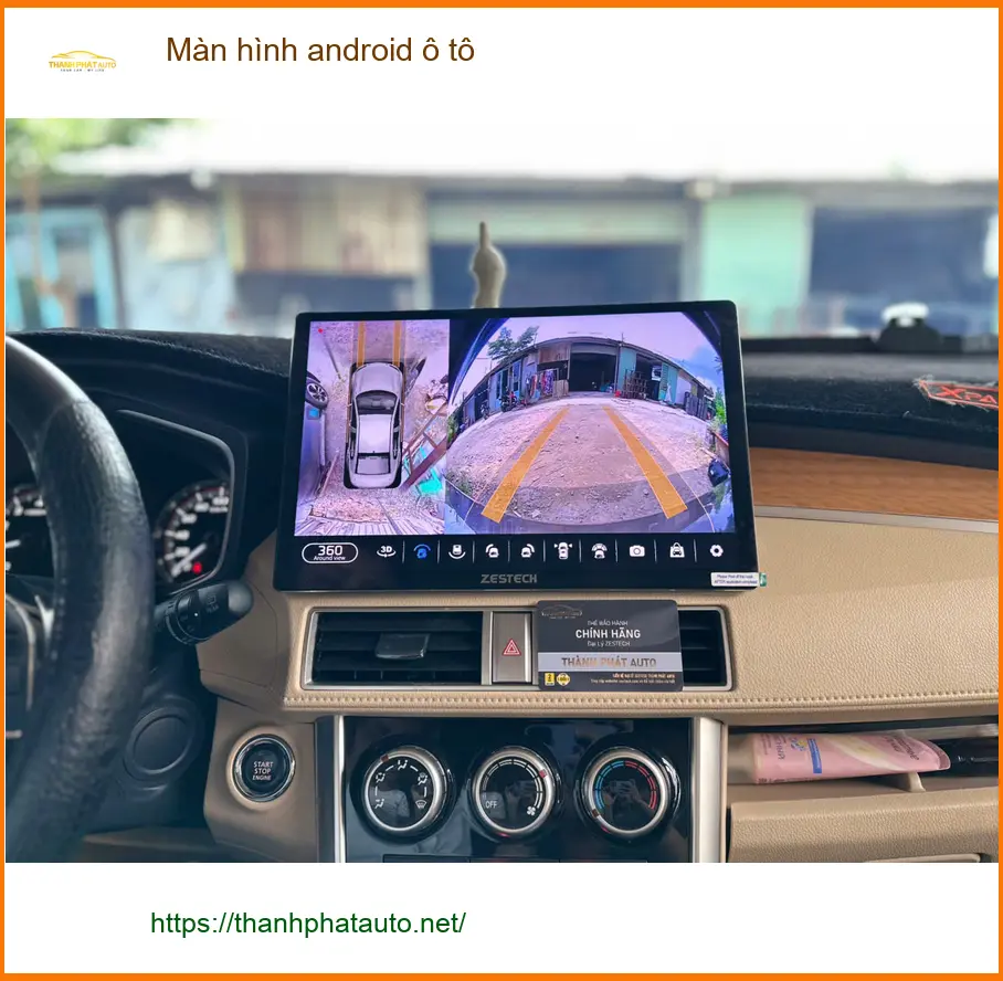 Anh Quang lắp màn hình Android ô tô cho Hyundai Accent ở Quận Bình Tân