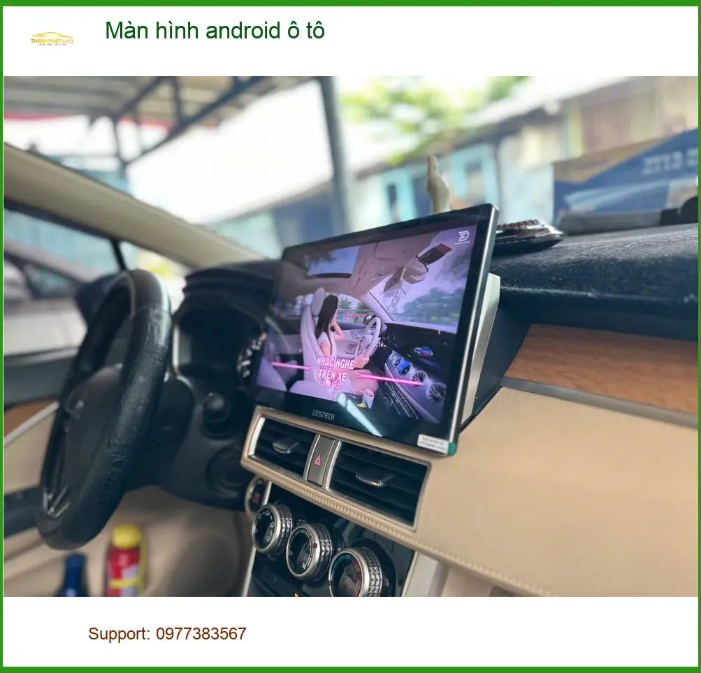 Anh Quang lắp màn hình Android ô tô cho Hyundai Accent ở Quận Bình Tân ảnh thực tế 3
