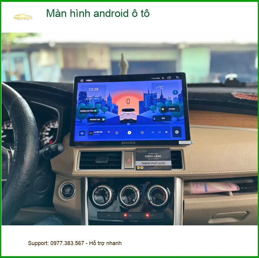 Anh Quang lắp màn hình Android ô tô cho Hyundai Accent ở Quận Bình Tân ảnh thực tế 4