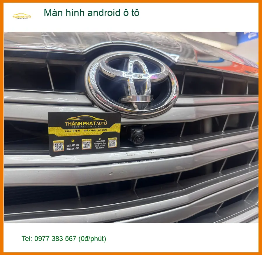 Anh Đạt lắp màn hình Android ô tô cho Hyundai Accent tại Quận Gò Vấp để xem bản đồ và giải trí ảnh thực tế 2