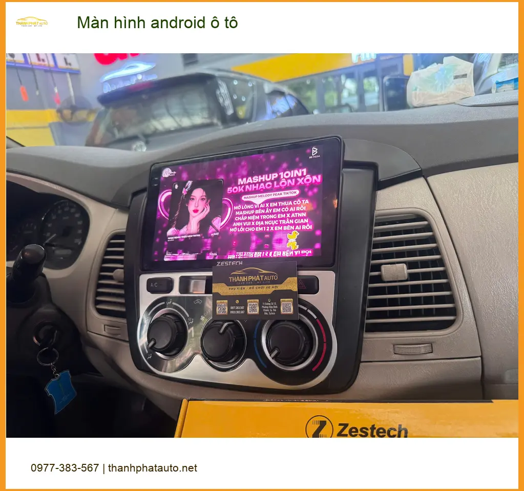 Anh Kiệt lắp Màn hình android ô tô Mitsubishi Xpander tại Quận 5 ảnh thực tế 3