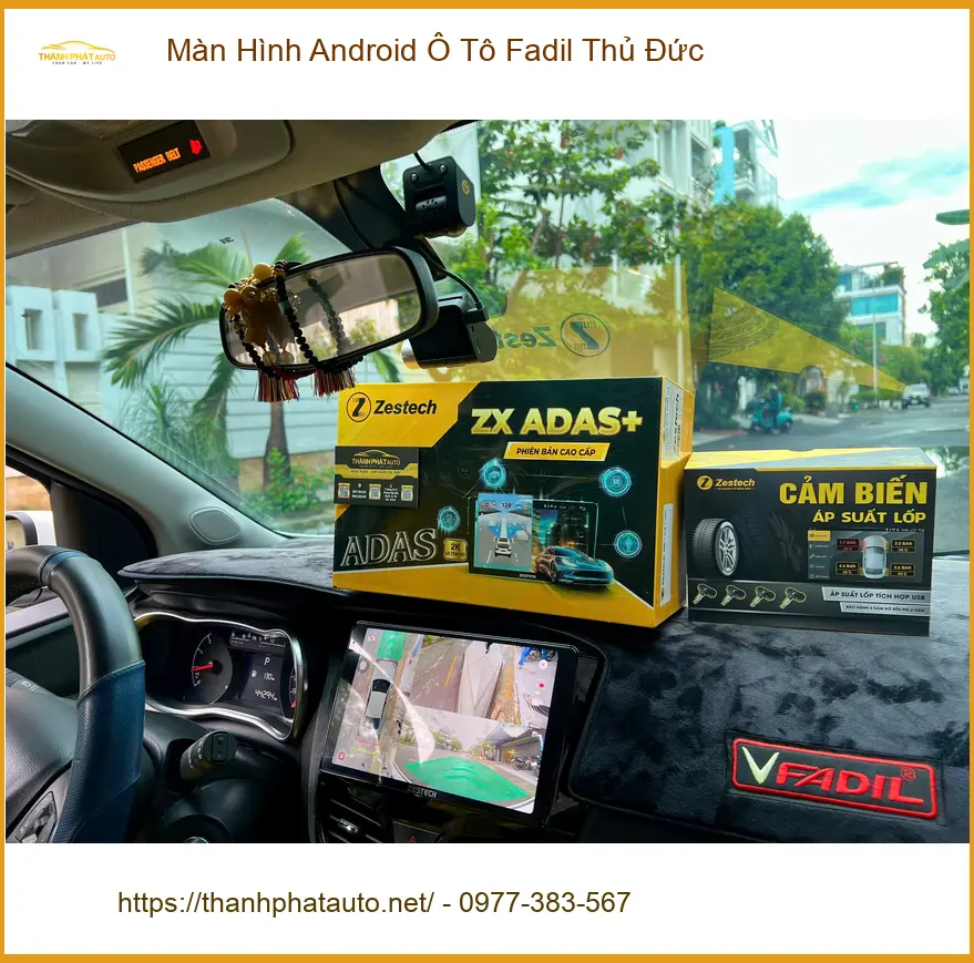Anh Minh lắp Màn Hình Android Ô Tô Fadil tại Thủ Đức vì màn zin thiếu tính năng giải trí ảnh thực tế 4