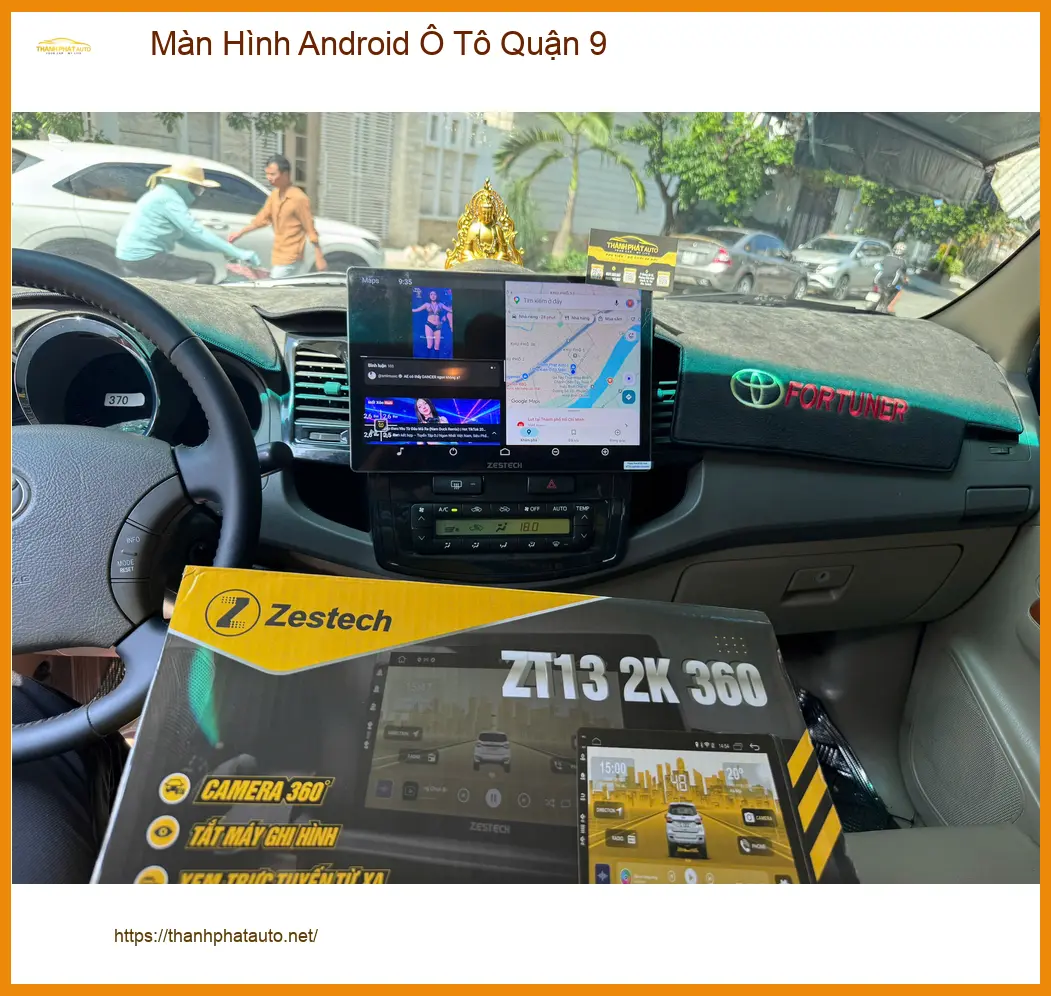 Anh Cường nâng cấp màn hình Android ô tô cho Mazda 3 tại Quận 9