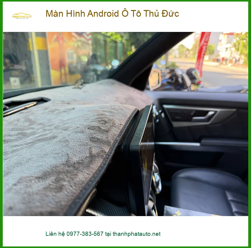 Anh Trường lắp màn hình Android ô tô cho Honda Civic ở Thủ Đức tiện đường