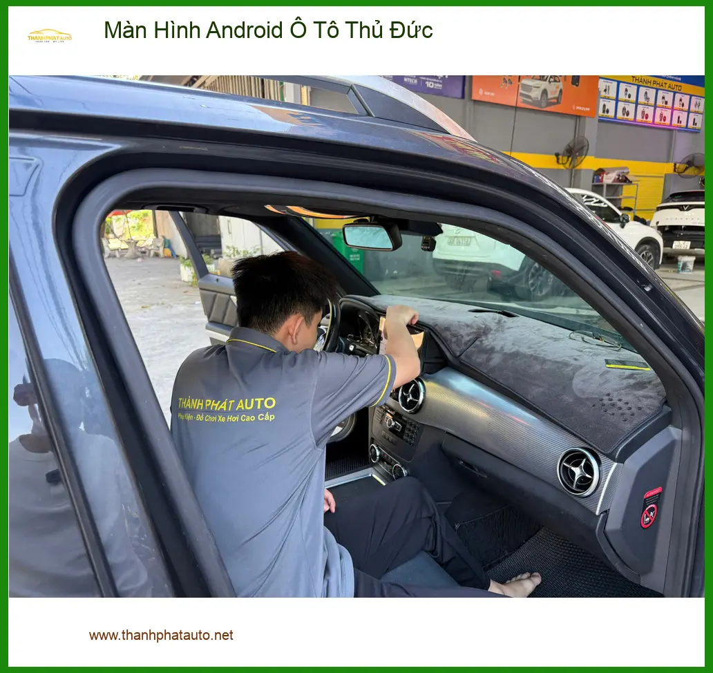 Anh Trường lắp màn hình Android ô tô cho Honda Civic ở Thủ Đức tiện đường ảnh thực tế 3