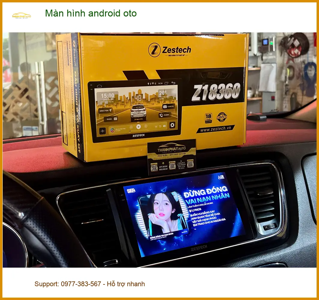 Anh Tuấn Anh lắp màn hình Android ô tô Hyundai Creta uy tín Quận Bình Tân