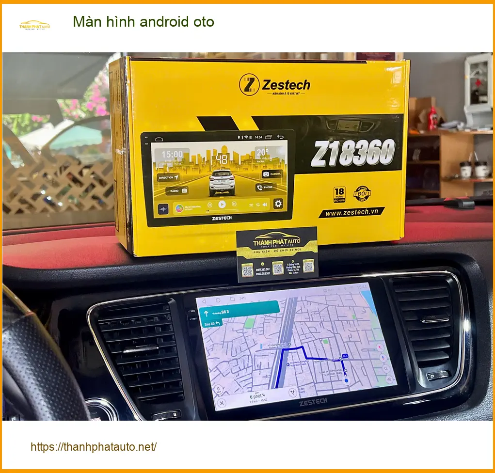 Anh Tuấn Anh lắp màn hình Android ô tô Hyundai Creta uy tín Quận Bình Tân ảnh thực tế 2