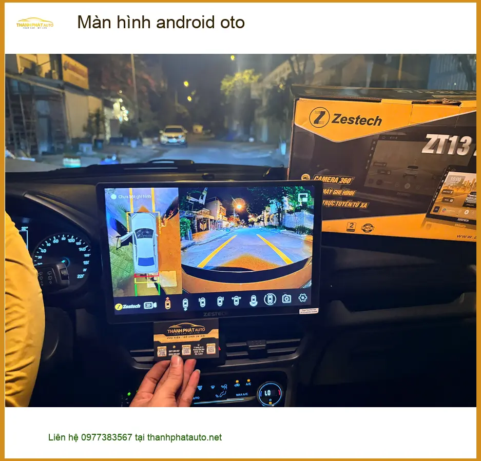 Anh Duy lắp màn hình android ô tô Hyundai Accent tại Quận 8 để nâng cấp trải nghiệm