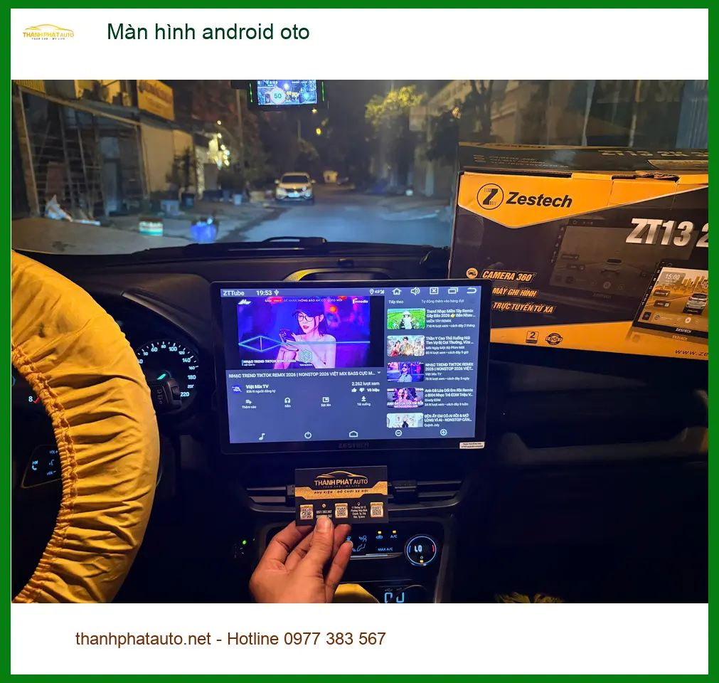 Anh Duy lắp màn hình android ô tô Hyundai Accent tại Quận 8 để nâng cấp trải nghiệm ảnh thực tế 2