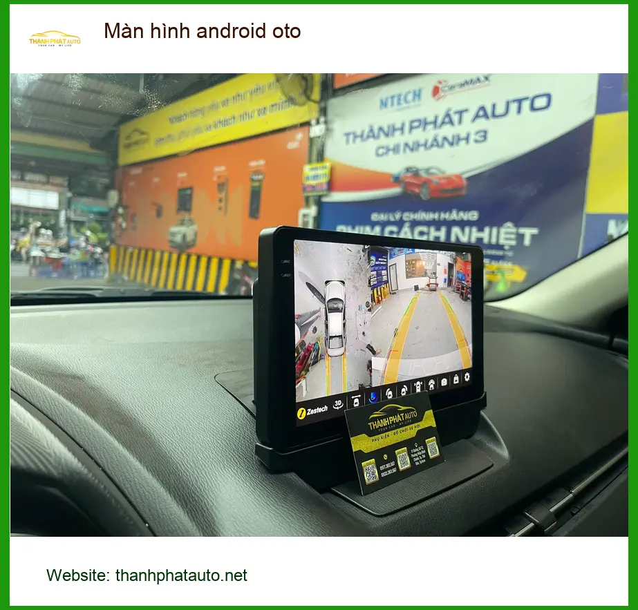 Anh Tùng lắp màn hình android oto cho Honda CRV tại Quận 2 để tiện đường đi làm ảnh thực tế 4