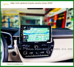 Màn Hình Android Toyota Corolla Cross 2020 - Địa Chỉ Lắp Đặt Uy Tín TPHCM