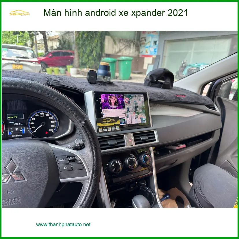 Anh Minh lắp màn hình android cho Xpander 2021 tại Bình Chánh vì màn zin hạn chế tính năng