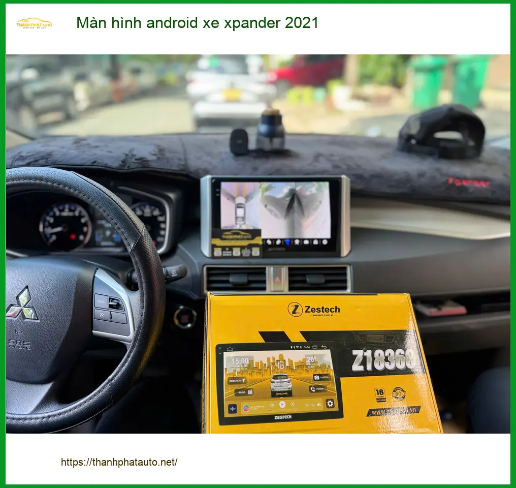 Anh Minh lắp màn hình android cho Xpander 2021 tại Bình Chánh vì màn zin hạn chế tính năng ảnh thực tế 2