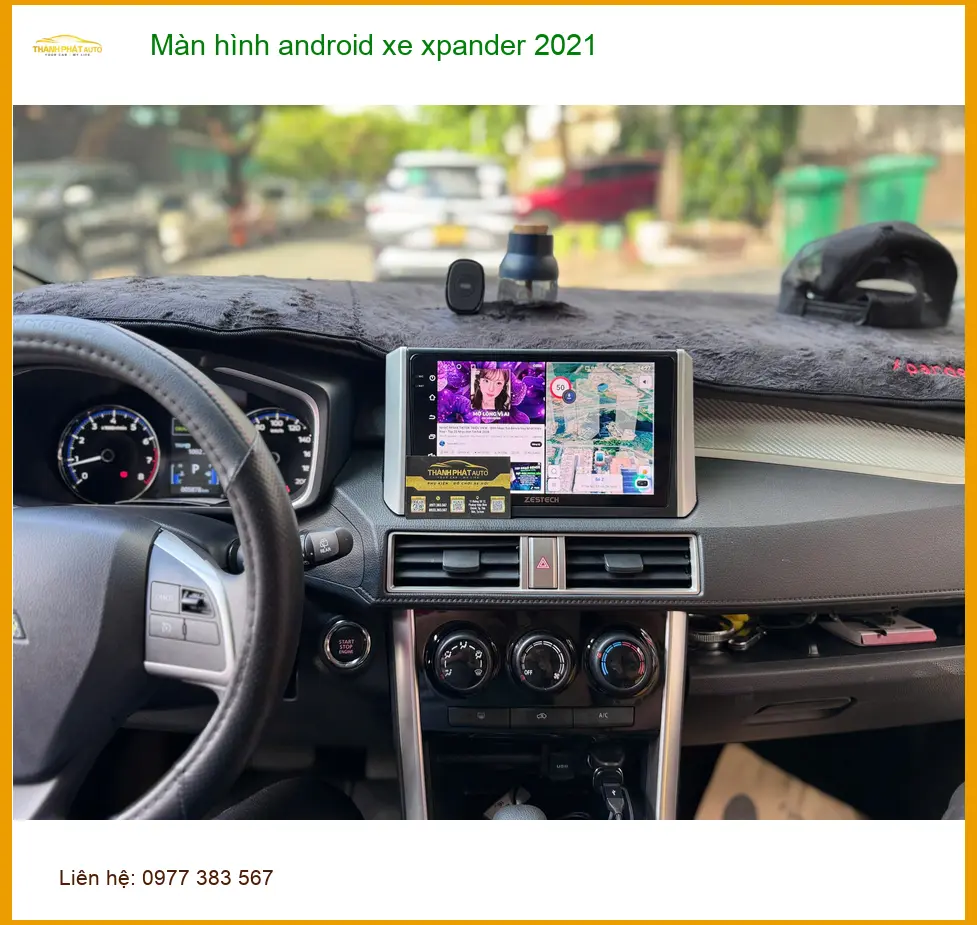 Anh Minh lắp màn hình android cho Xpander 2021 tại Bình Chánh vì màn zin hạn chế tính năng ảnh thực tế 4