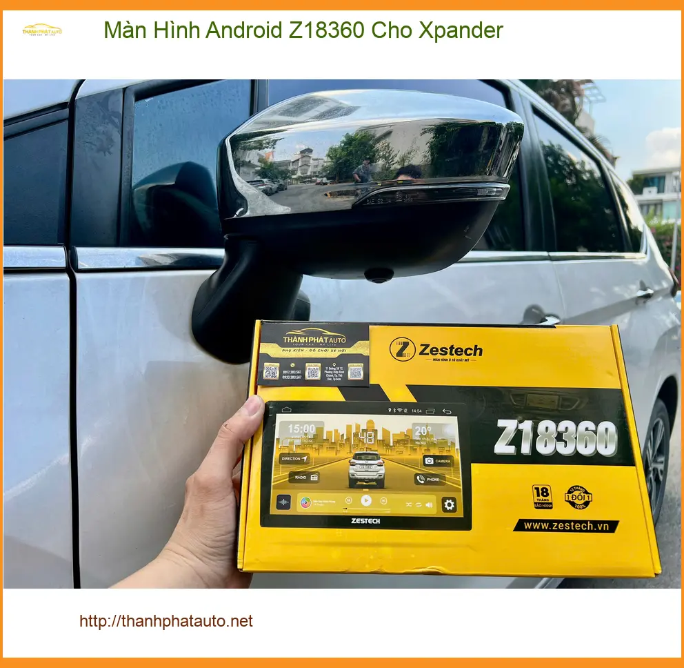 Anh Vĩnh lắp Màn Hình Android Z18360 Cho Xpander tại Quận Thủ Đức để nâng tầm giải trí ảnh thực tế 2