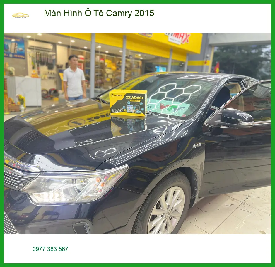Anh Thắng nâng cấp Màn Hình Ô Tô Camry 2015 tại Quận 9 để nâng tầm tiện ích ảnh thực tế 2