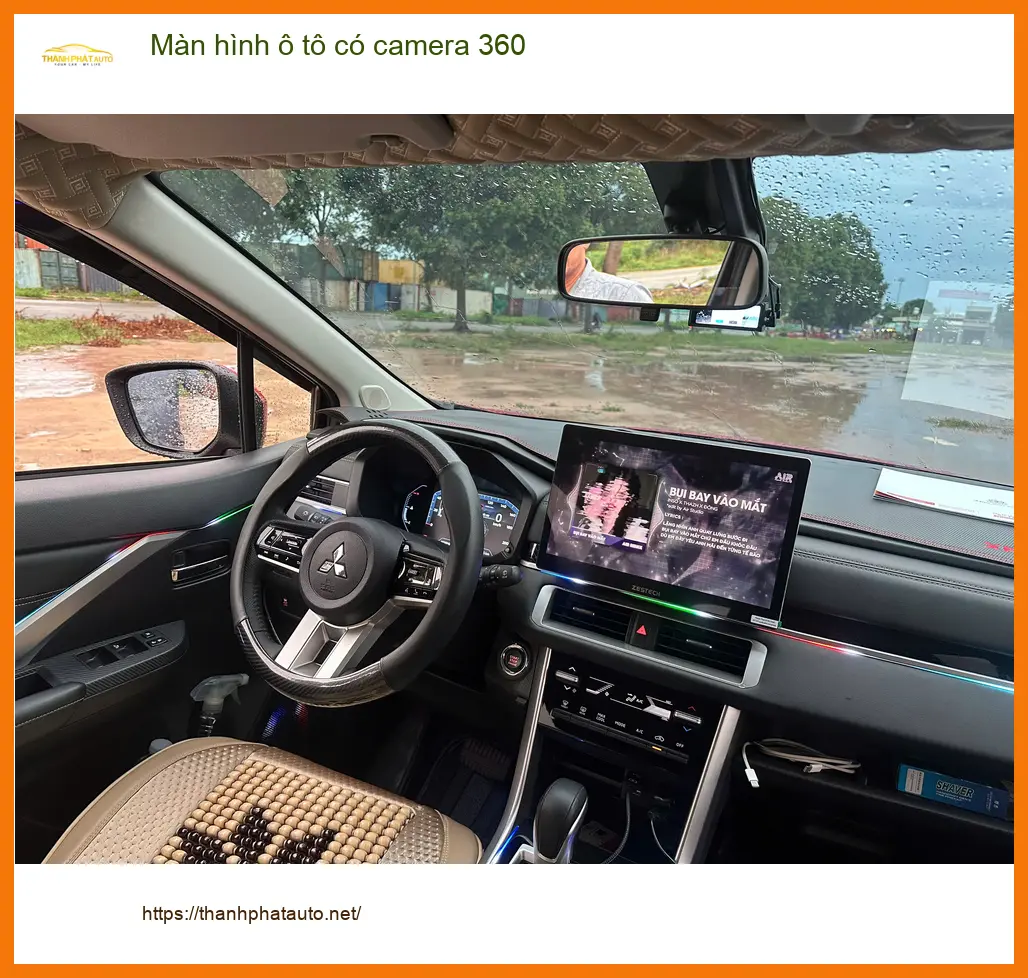 Chị Hoa lắp Màn hình ô tô có camera 360 cho Honda HR-V tại Quận Tân Bình ảnh thực tế 2