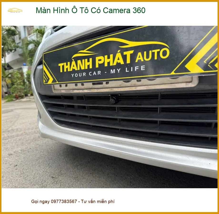 Chị Thảo lắp Màn Hình Ô Tô Có Camera 360 cho Honda HRV ở Thủ Đức ảnh thực tế 2
