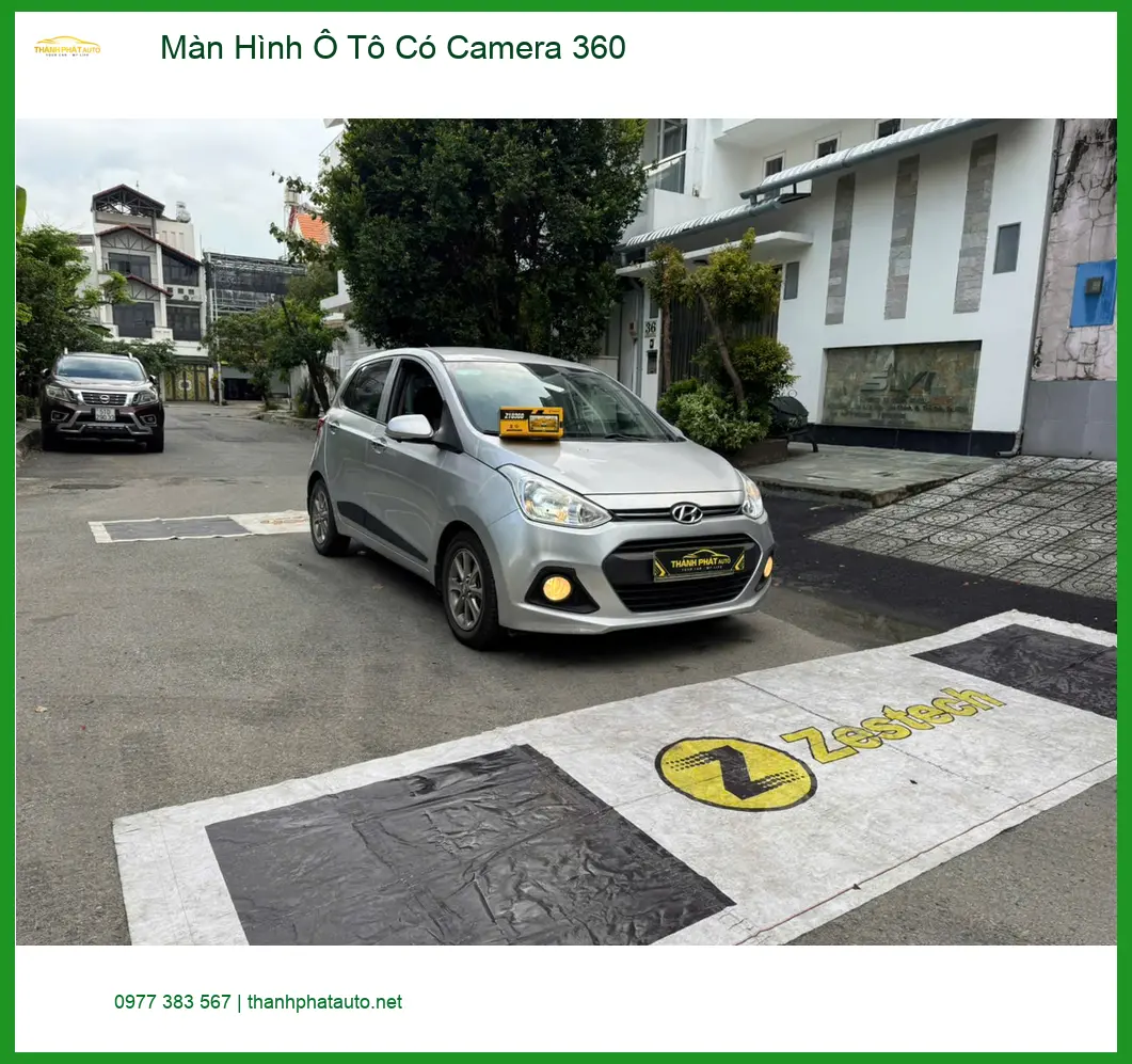 Chị Thảo lắp Màn Hình Ô Tô Có Camera 360 cho Honda HRV ở Thủ Đức ảnh thực tế 4